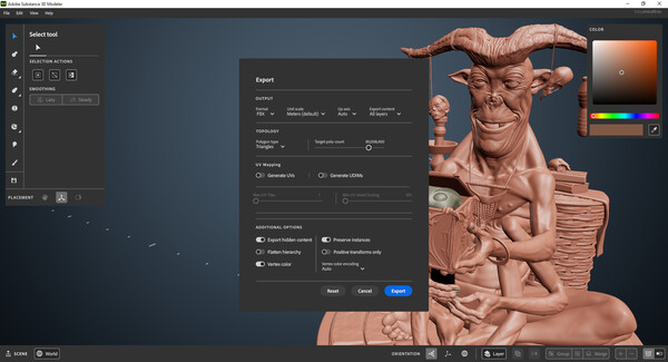 Substance 3D Modeler 2025 — скриншот 2 из 5