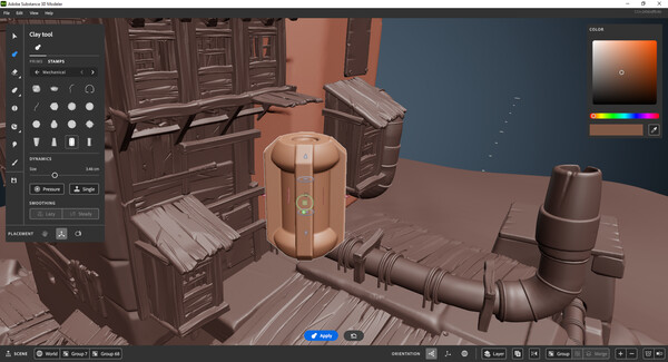 Substance 3D Modeler 2025 — скриншот 4 из 5
