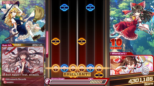 Touhou Danmaku Kagura Phantasia Lost — скриншот 1 из 7