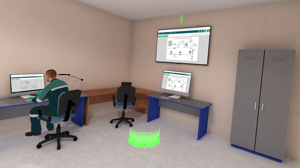 Maintenance Safety (Pipes and Acids) VR Training — скриншот 5 из 7