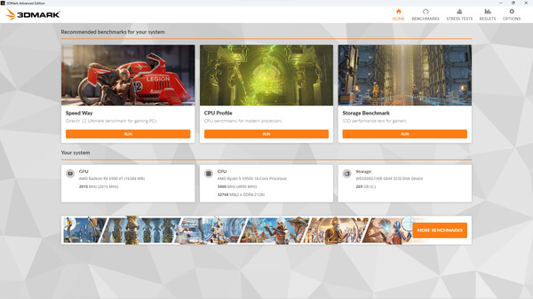 3DMark — скриншот 1 из 12