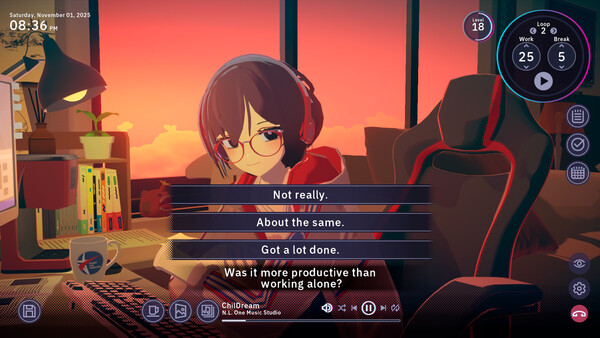 Chill with You: Lo-Fi Story — скриншот 5 из 7