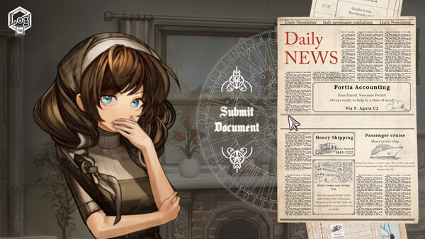 Staffer Retro: A Supernatural Mystery Quest — скриншот 1 из 13