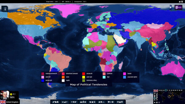 Geo-Political Simulator 2026 Edition — скриншот 3 из 10