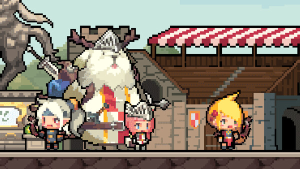 Crusaders Quest: Hero Town — скриншот 2 из 7