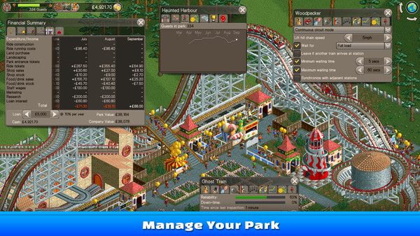 RollerCoaster Tycoon Classic — скриншот 5 из 6