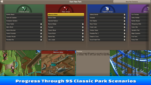 RollerCoaster Tycoon Classic — скриншот 6 из 6