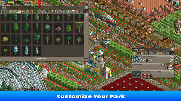 RollerCoaster Tycoon Classic — скриншот 3 из 6
