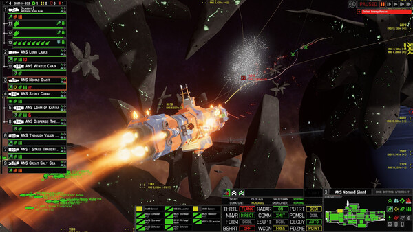 Nebulous: Fleet Command — скриншот 3 из 10