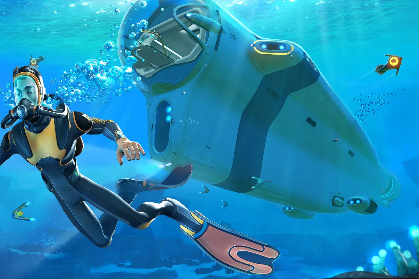 Как скачать Subnautica на iPhone и iPad — обложка статьи Skyress